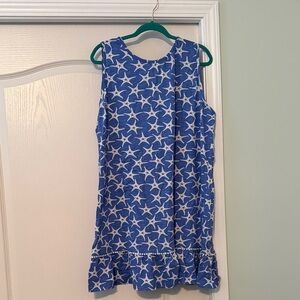 Woman’s West Indies Blue Starfish Casual Dress